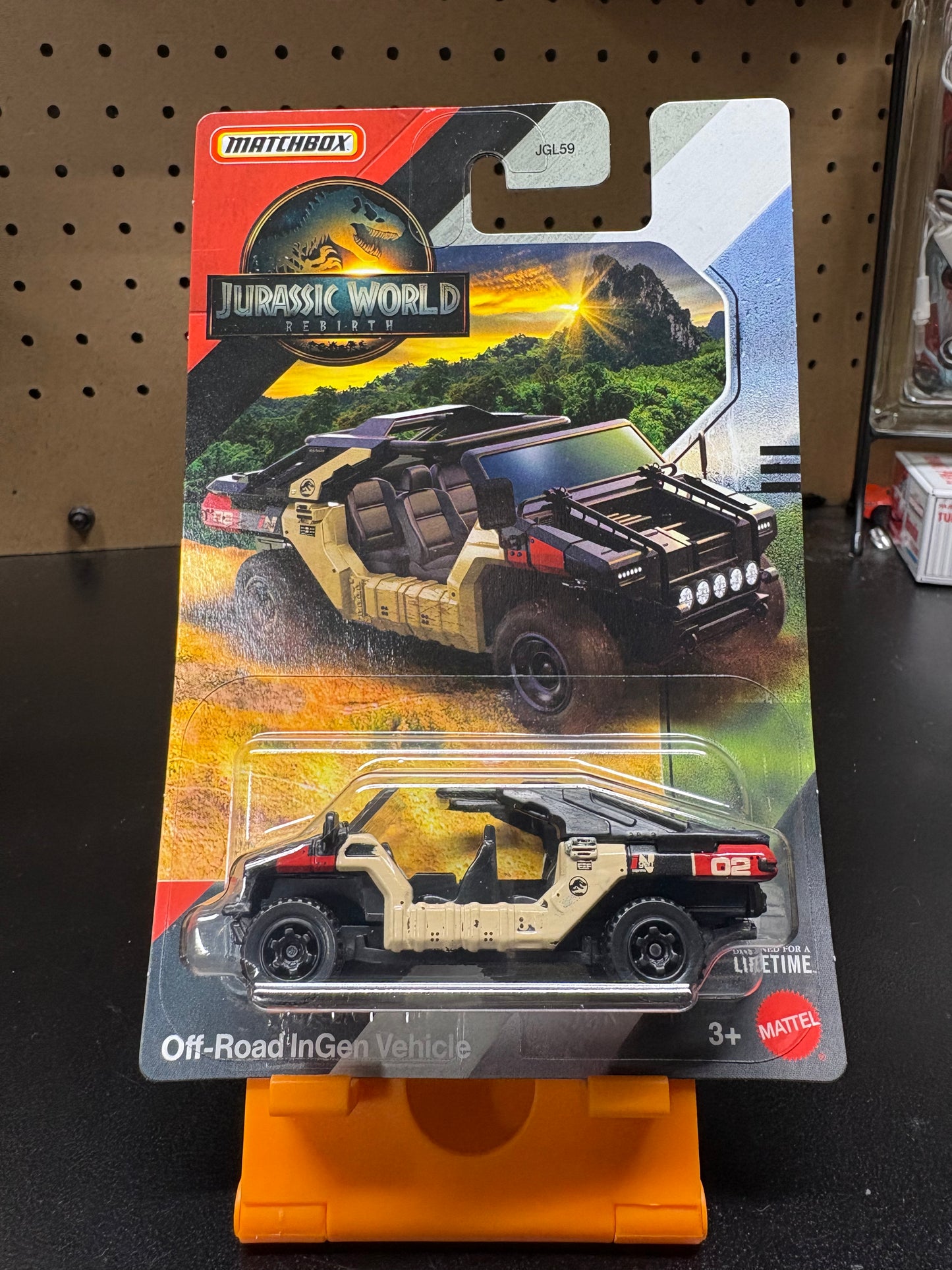 2025 Matchbox Jurassic World Rebirth - Off-Road InGen Vehicle - NEW CASTING