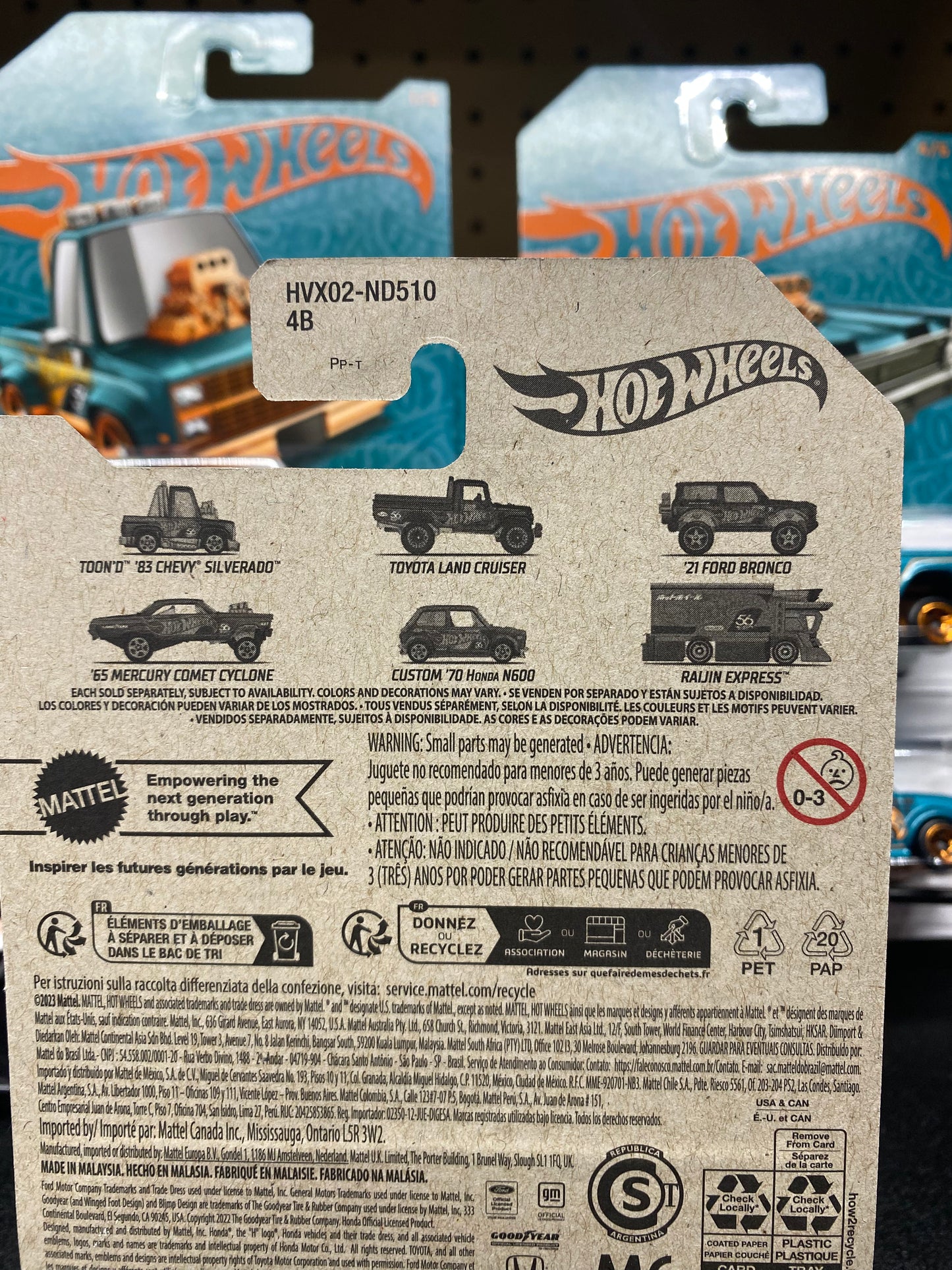 65 Mercury Comet Cyclone Hot Wheels 56th Anniversary Pearl & Chrome 2024 Mix 1