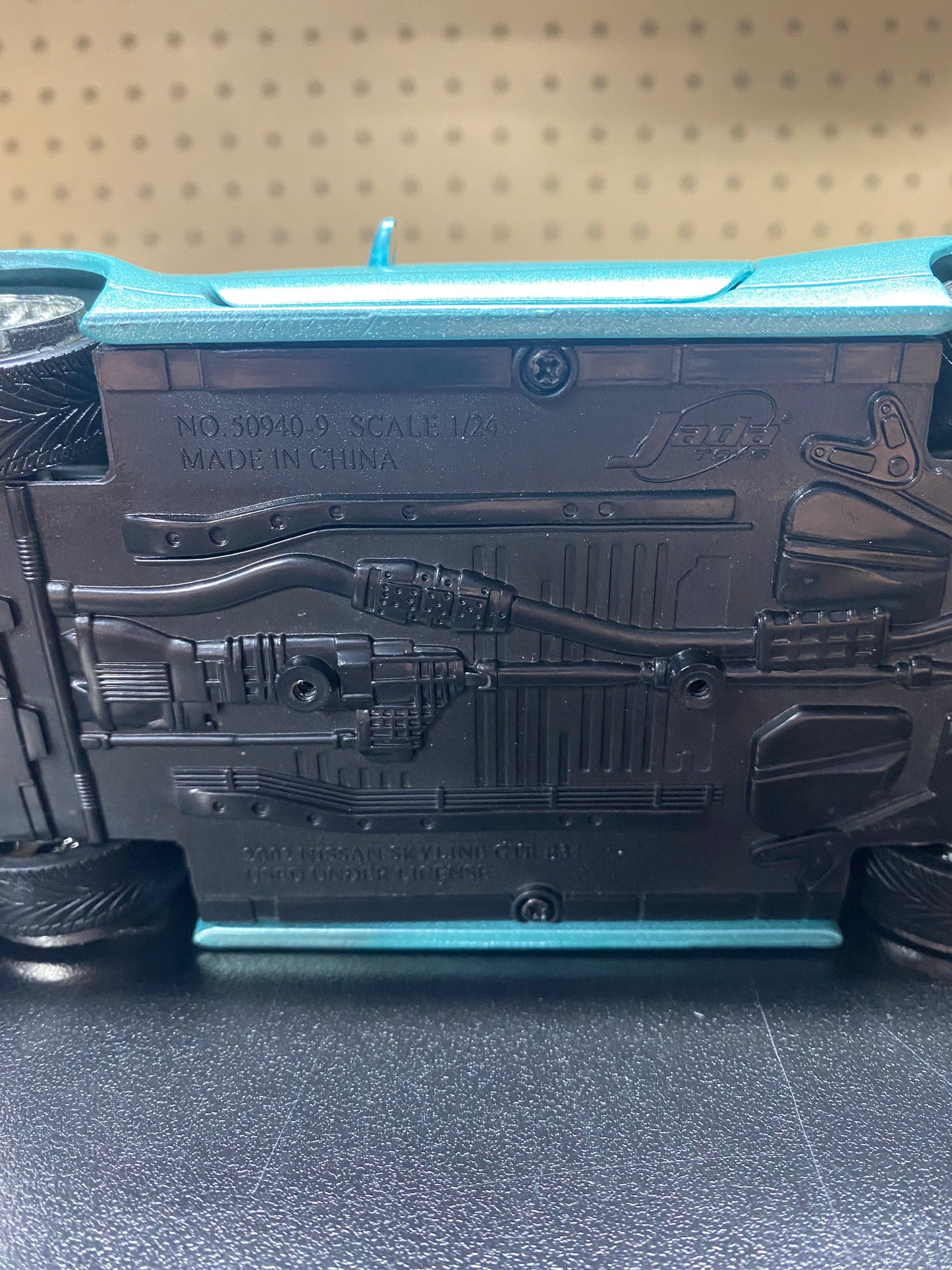 2002 Nissan Skyline GTR R34 (TEAL) Jada Toys - Fast & Furious (LOOSE) PRELUDE