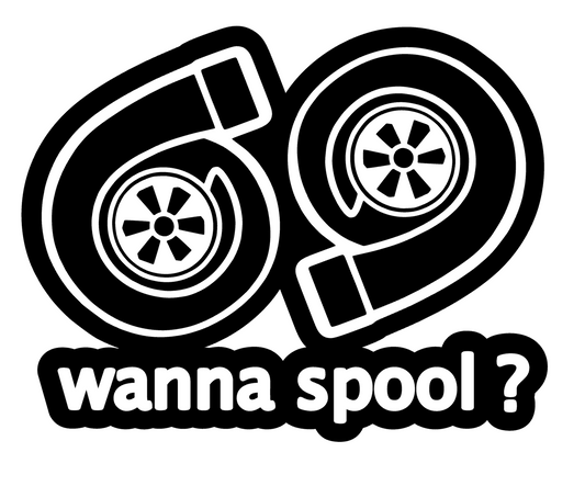 69 Turbo Wanna Spool #2 Decal
