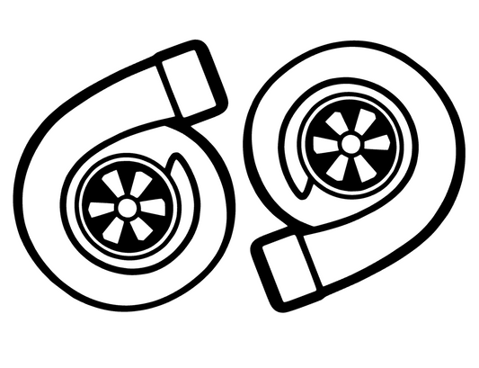 69 Turbo #1 Decal