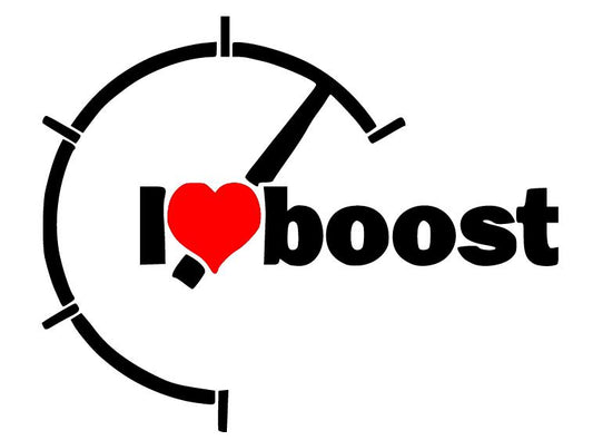 I Love (Heart) Boost #2 Decal