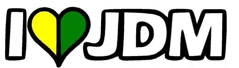 I Love JDM (New Drivers Badge) Shoshinsha Decal