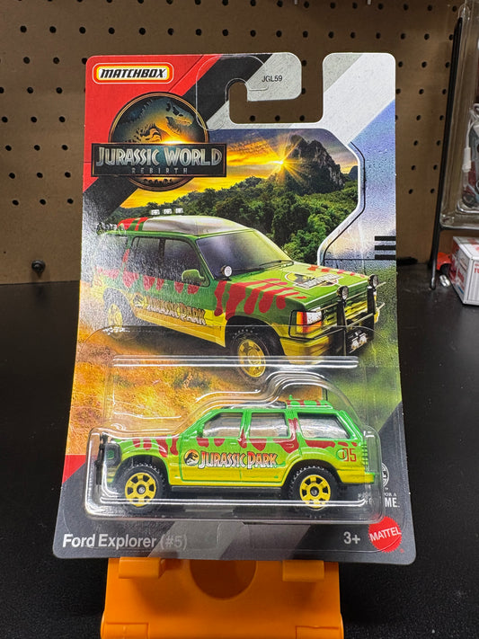 2025 Matchbox Jurassic World Rebirth - Ford Explorer #5