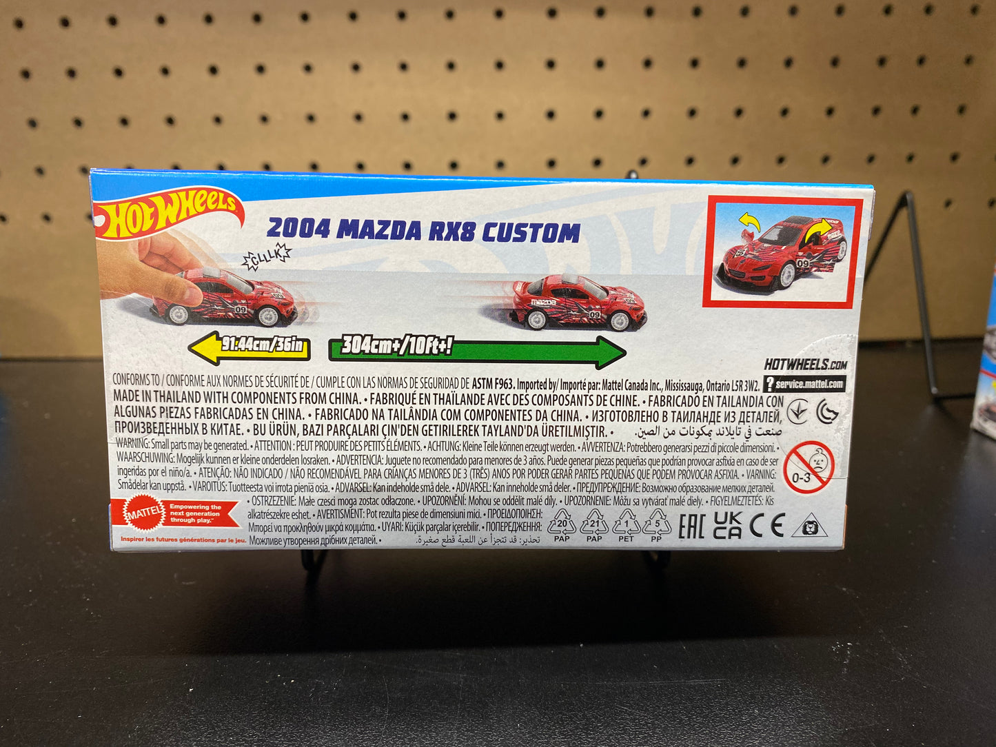 2004 Mazda RX8 Custom | Hot Wheels Pull Back Speeders | JDM Metal Diecast 1:43