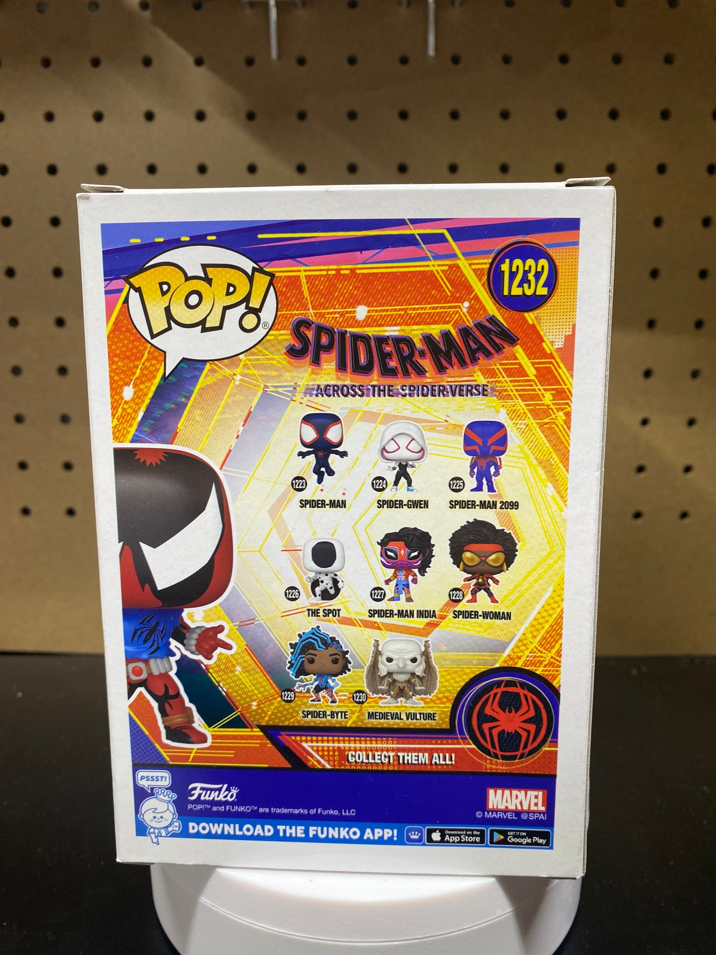Scarlet Spider Funko Pop #1232 Walmart Exclusive