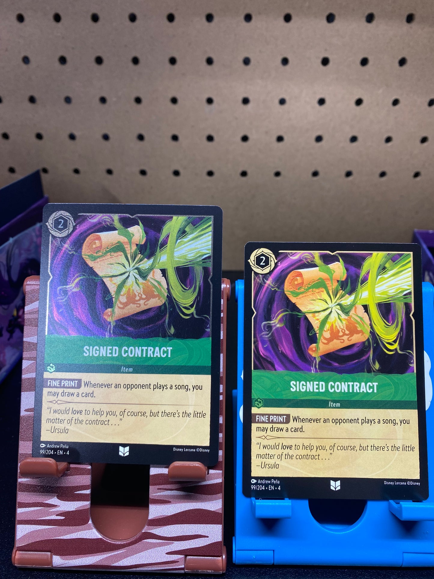 Disney Lorcana - You Pick - Holo Foil - Ursula 's Return Inklands ETC TCG