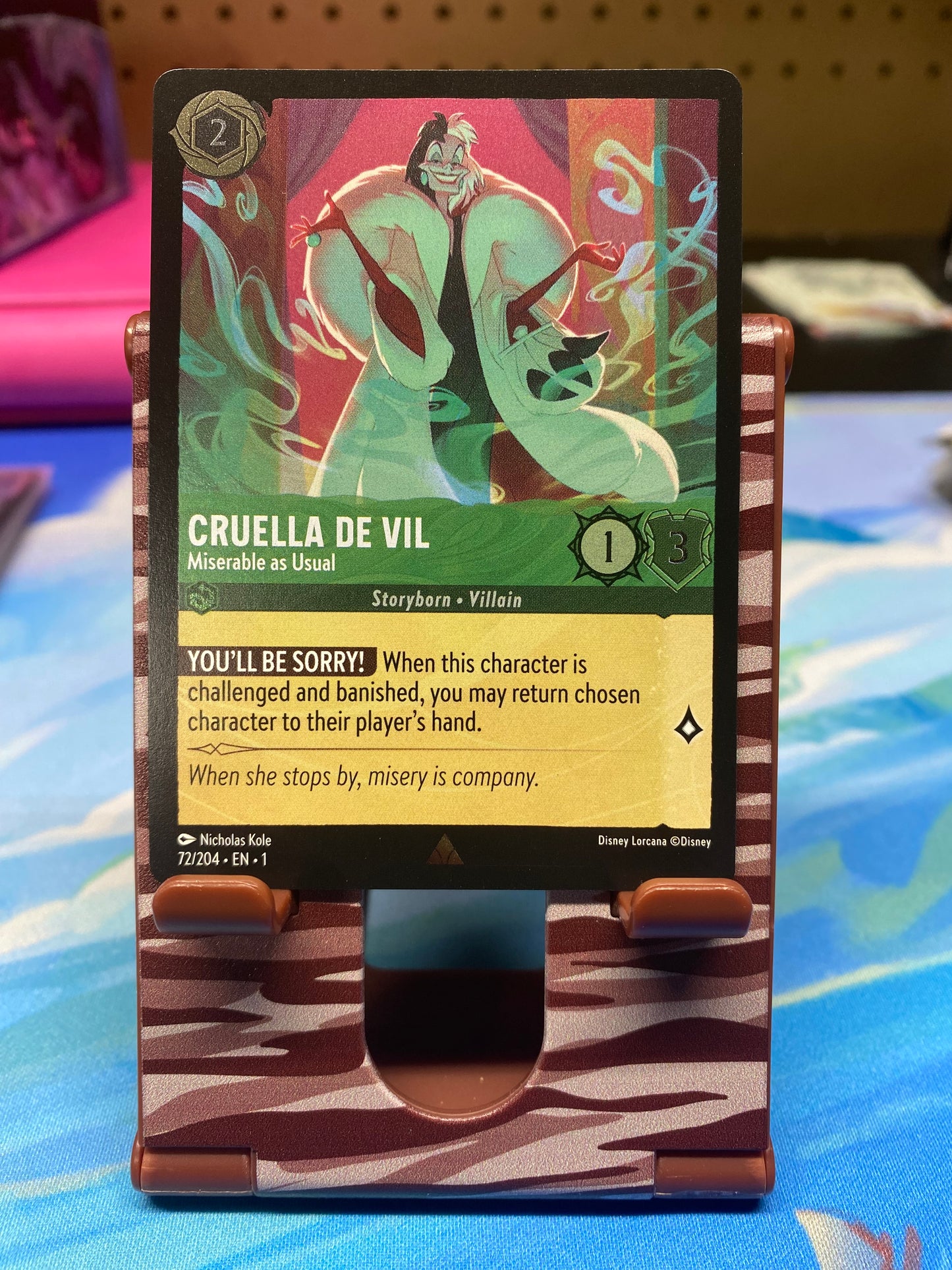 Disney Lorcana - You Pick - Holo Foil - Ursula 's Return Inklands ETC TCG