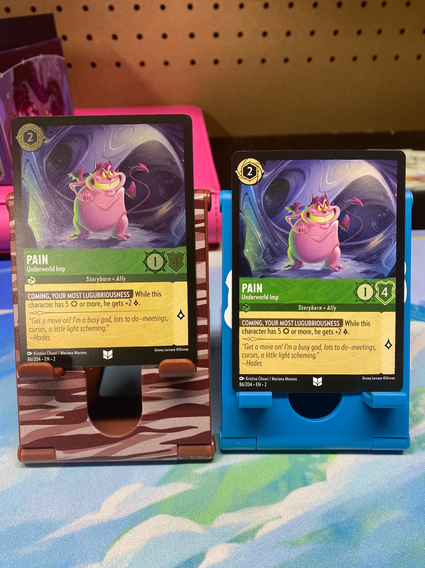 Disney Lorcana - You Pick - Holo Foil - Ursula 's Return Inklands ETC TCG