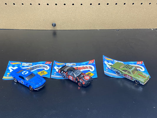2024 Hot Wheels Mystery Models Series 2 - SET OF 3 - OPENED