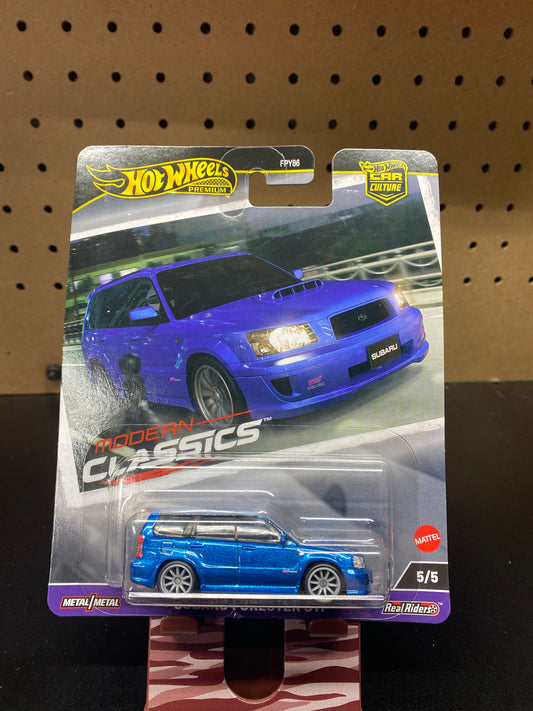 Hot Wheels Modern Classic - Subaru Forester STI - Pop Culture Premium