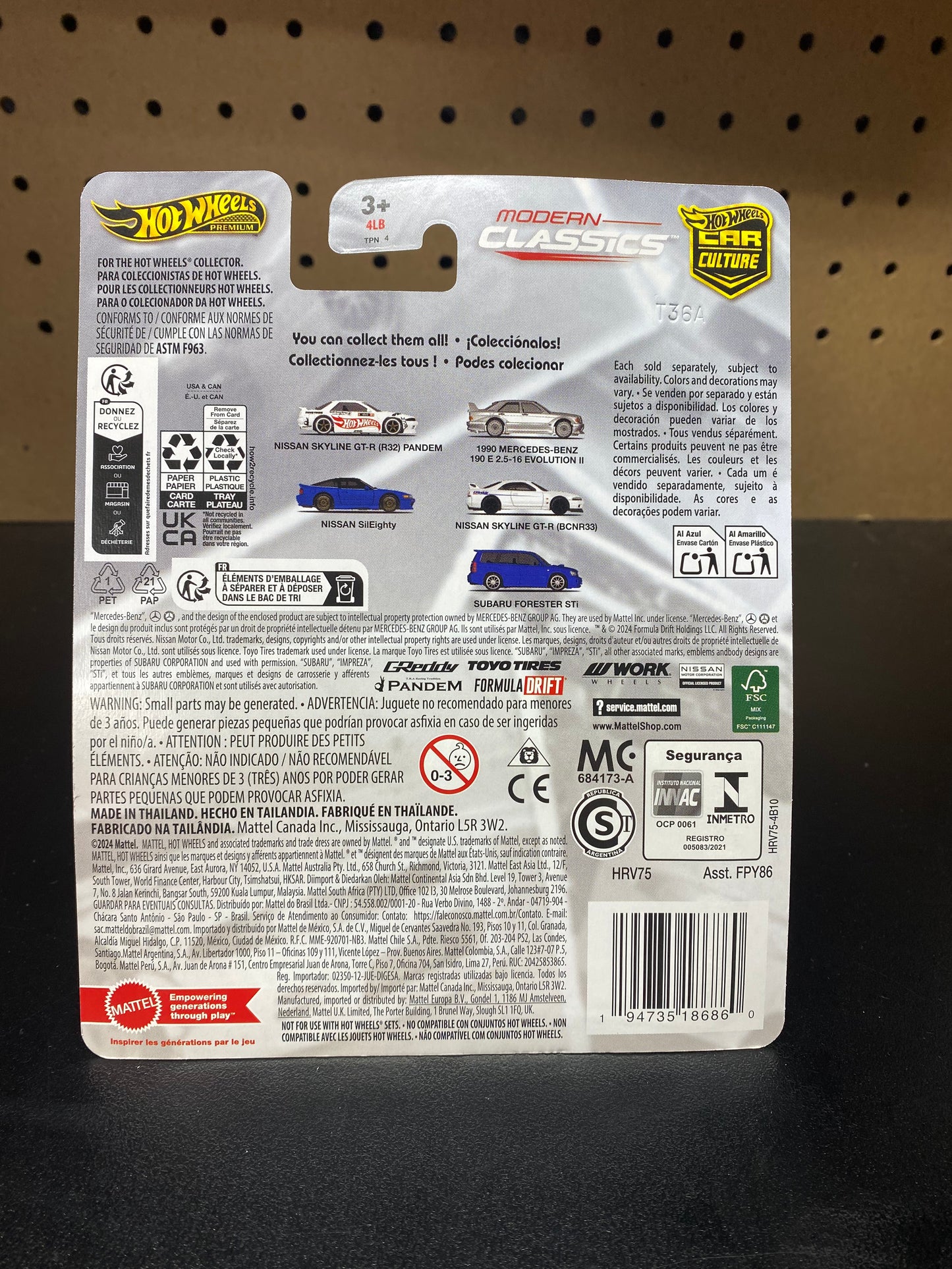 Hot Wheels Modern Classic - Subaru Forester STI - Pop Culture Premium