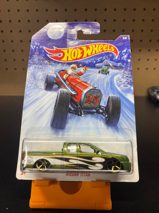 Nissan Titan - Hot Wheels 2014 Holiday Hot Rods - Walmart Exclusive Set SINGLE
