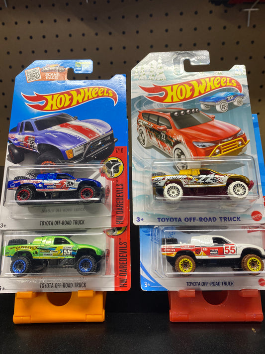 Toyota Off-Road Baja Truck - Hot Wheels Mainline Red Edition HW Winter JDM LOT