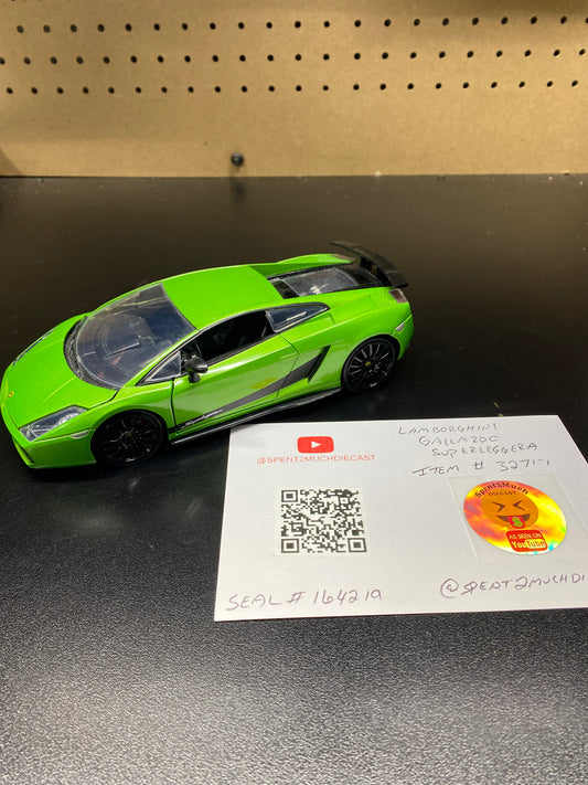 Lamborghini Gallardo Superleggera Jada Toys - Hyper Spec (LOOSE)