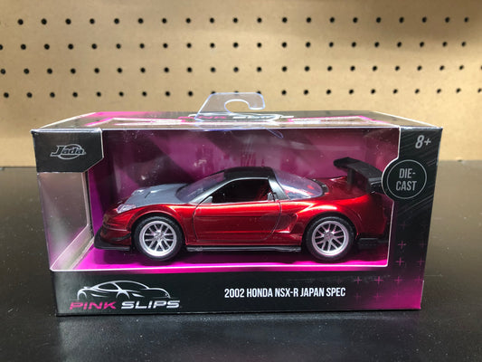 2002 Honda NSX-R Japan Spec Jada Toys Pink Slips 1/32 Scale NEW JDM Diecast