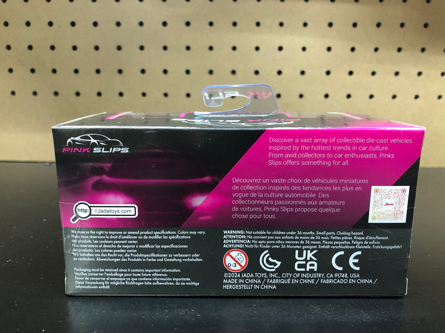 Porsche 911 GT3 RS (996) Jada Toys Pink Slips 1/32 Scale NEW Purple Diecast