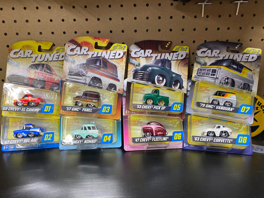 Car Tuned Series 2 Hobby Alternate Assortment Diecast - Full Set Of 8 - 2025 MGA