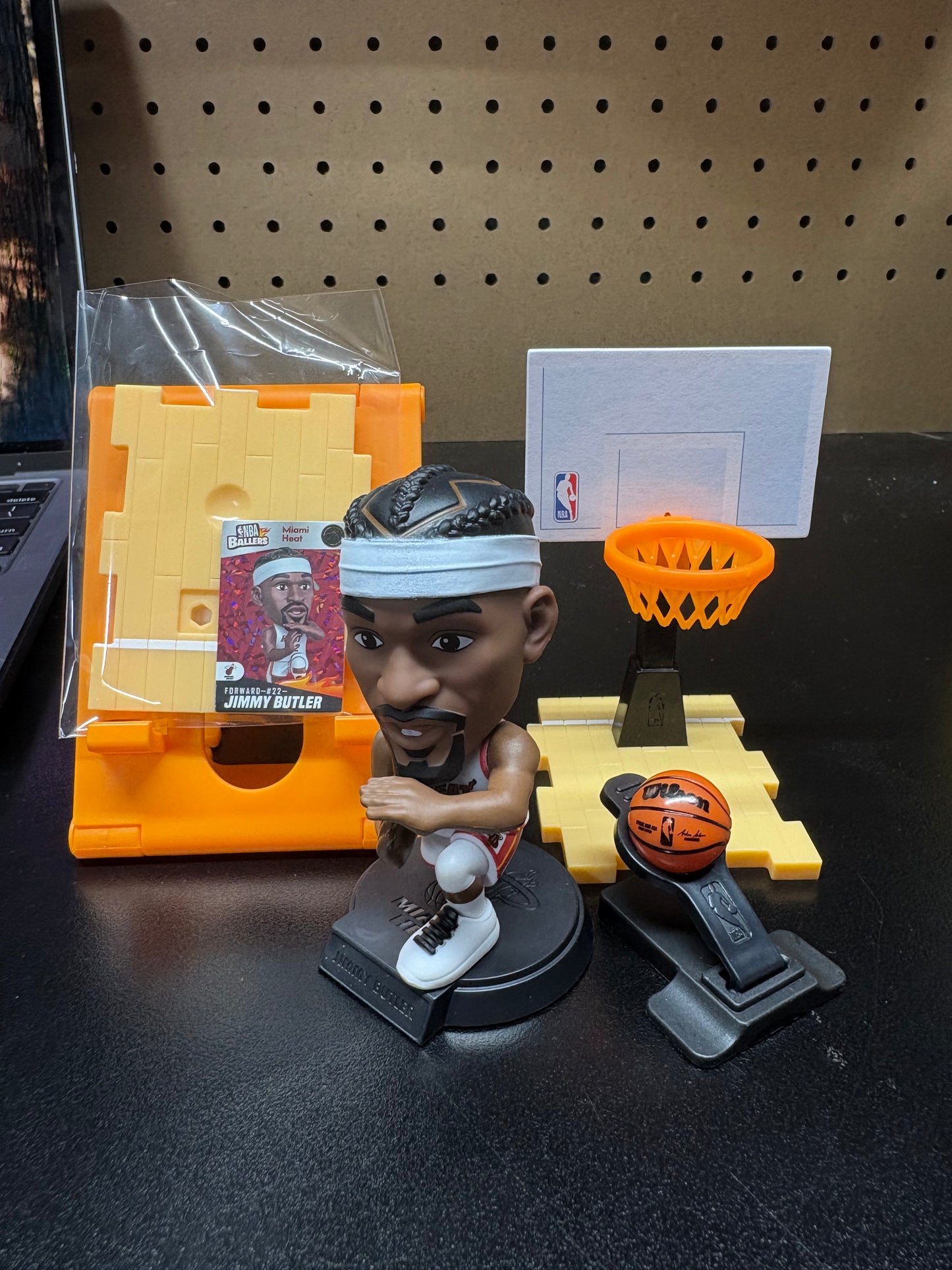JIMMY BUTLER - Miami Heat - RARE - ZURU NBA BALLERS FIGURE SERIES 2